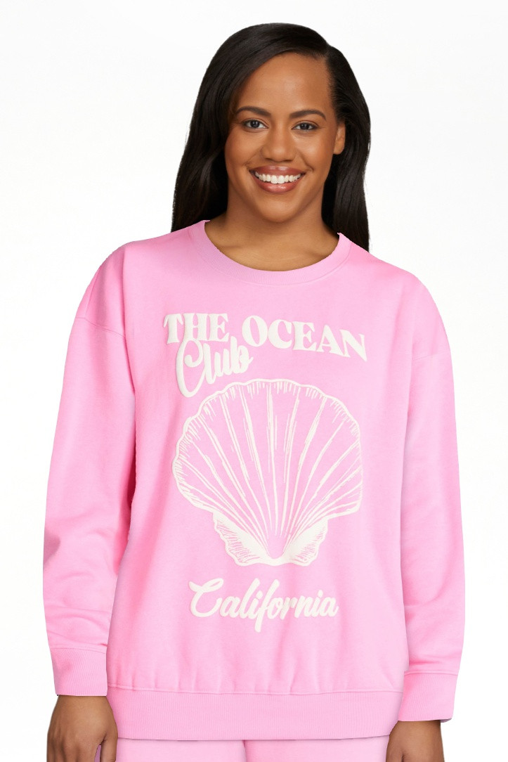 No Boundaries Graphic Crewneck Sweatshirt, Women's and Women's Plus Sizes XXS-4X | Walmart (US)