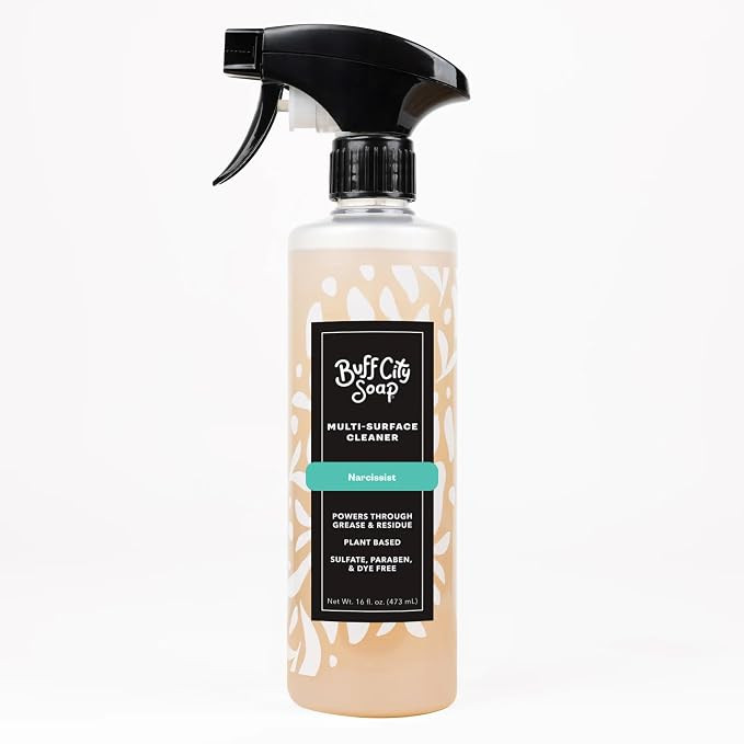 Buff City Soap MULTI-SURFACE CLEANER NARCISSIST, Narcissist (16 Fl Oz) | Amazon (US)