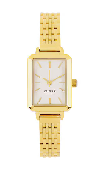 Mason Watch in Gold & White | Revolve Clothing (Global)