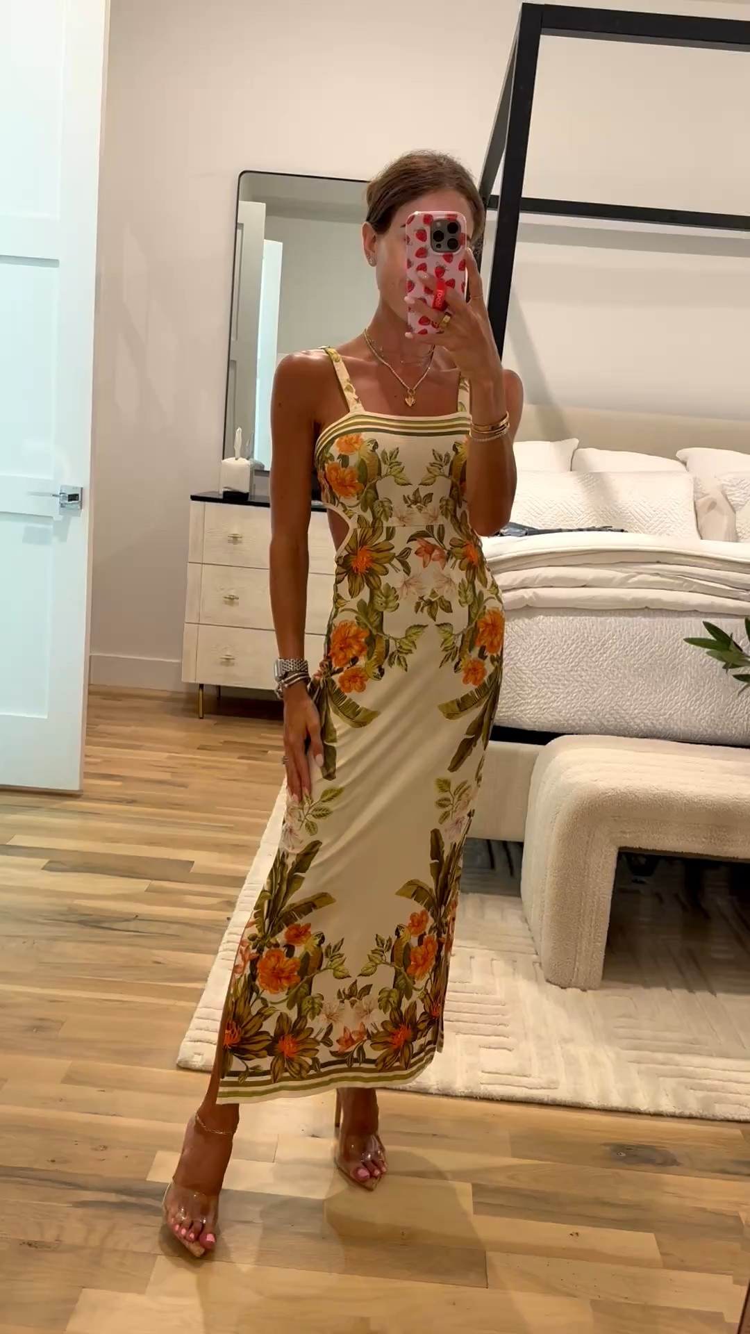 Farm Rio look for less dress I love and fits petites. Wearing smallest size

#LTKPetite #LTKootd