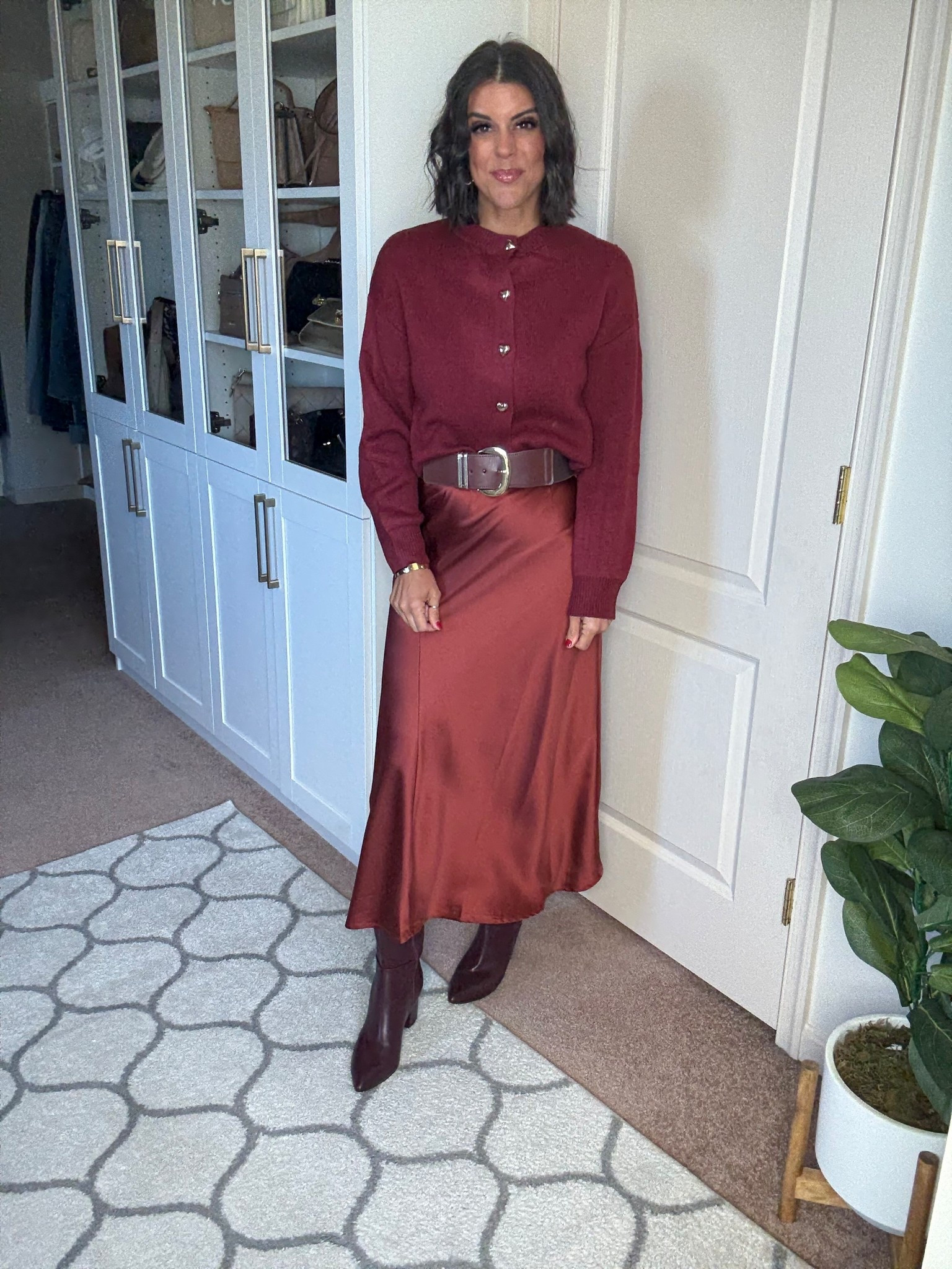 Size small in skirt and cardigann

#LTKFindsUnder100 #LTKSeasonal