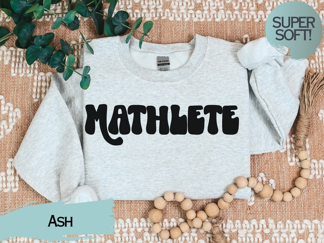 Mathlete Sweatshirt Math Teacher Sweatshirt Gift for Math - Etsy | Etsy (US)