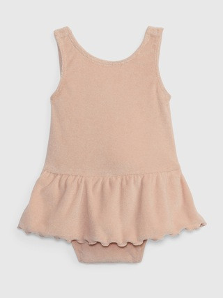 Baby Towel Terry Shorty One-Piece | Gap (US)