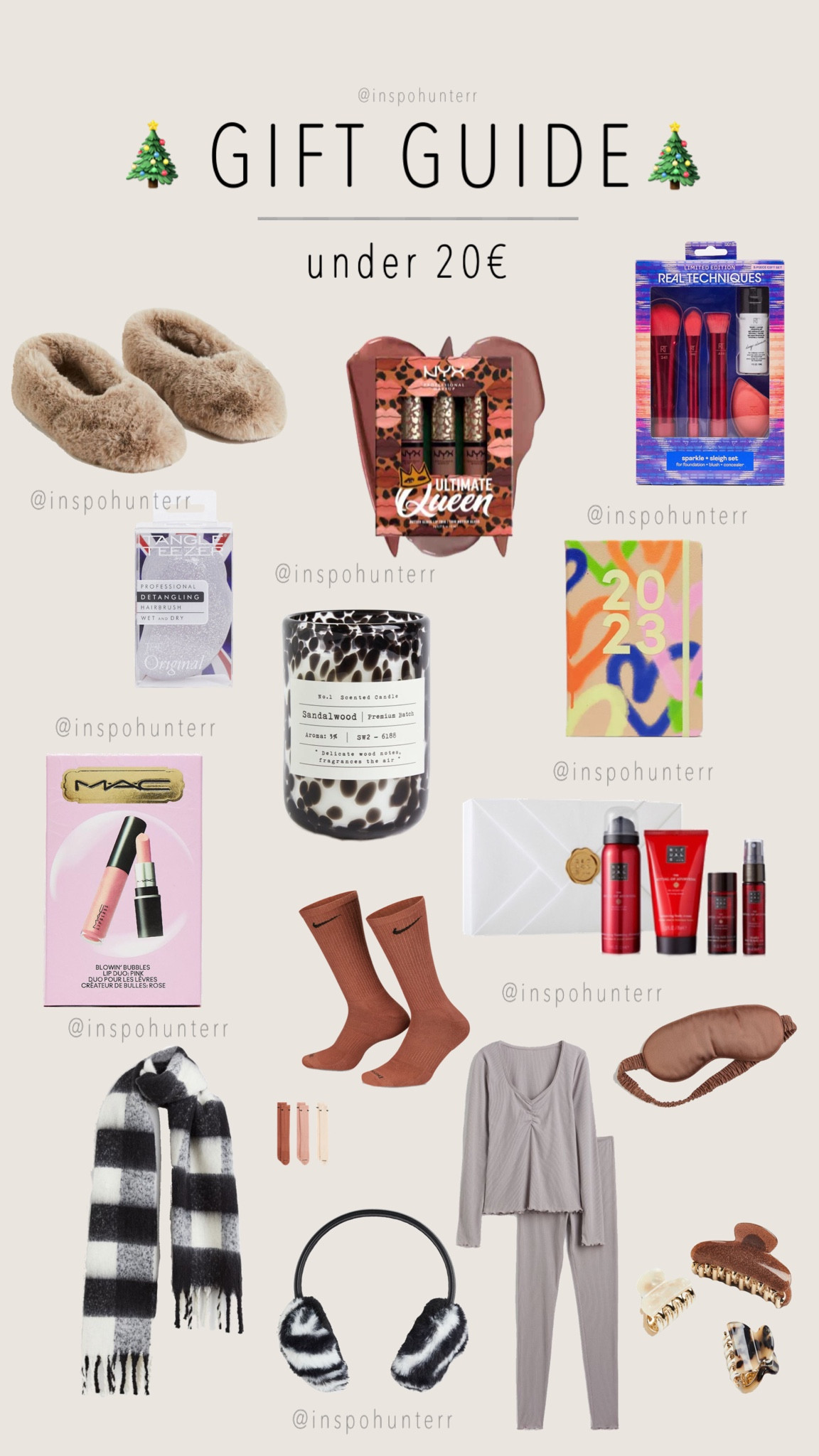 picked for you some great gift ideas under 20€ 🤎

#LTKGiftGuide #LTKbeauty #LTKSeasonal
