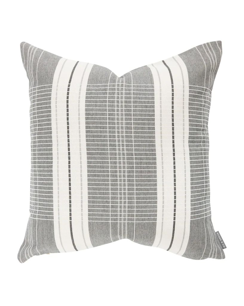 Oxford Woven Plaid Pillow Cover | McGee & Co.