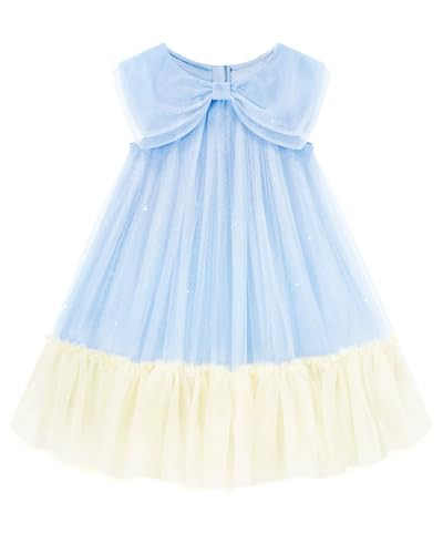 Little Girl Summer Tulle Dress Sleeveless Toddler Girls Sundress Birthday Wedding Party Princess ... | Amazon (US)