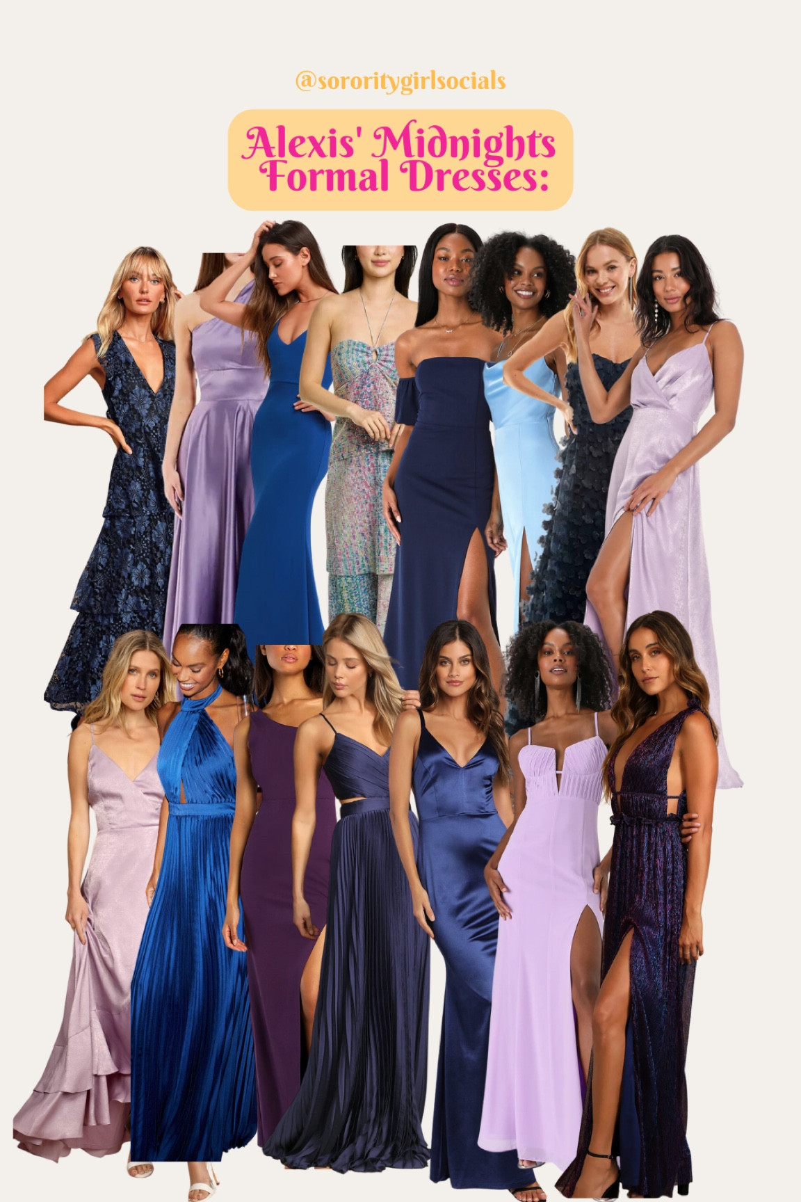 Taylor Swift: Midnights Formal Dresses🌙✨