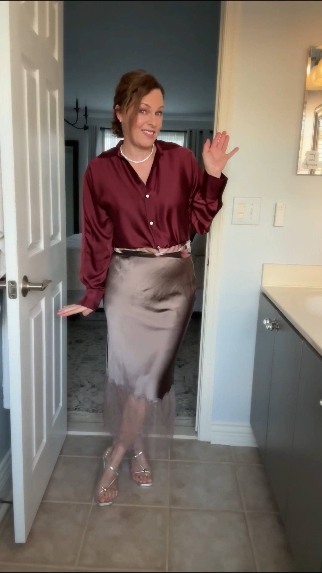 Let’s style a lace trim skirt for fall. The skirt & blouse are both Nordstrom-made brands. The strappy sandals are Sam Edelman, available at Nordstrom. 

I’m wearing a small in everything here, true to size. 

#LTKOver40 #LTKFindsUnder100 #LTKStyleTip