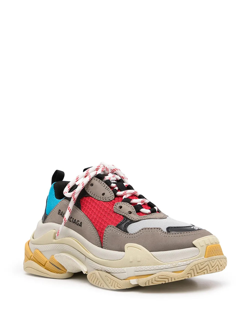 Triple S multi-panel sneakers | Farfetch (US)