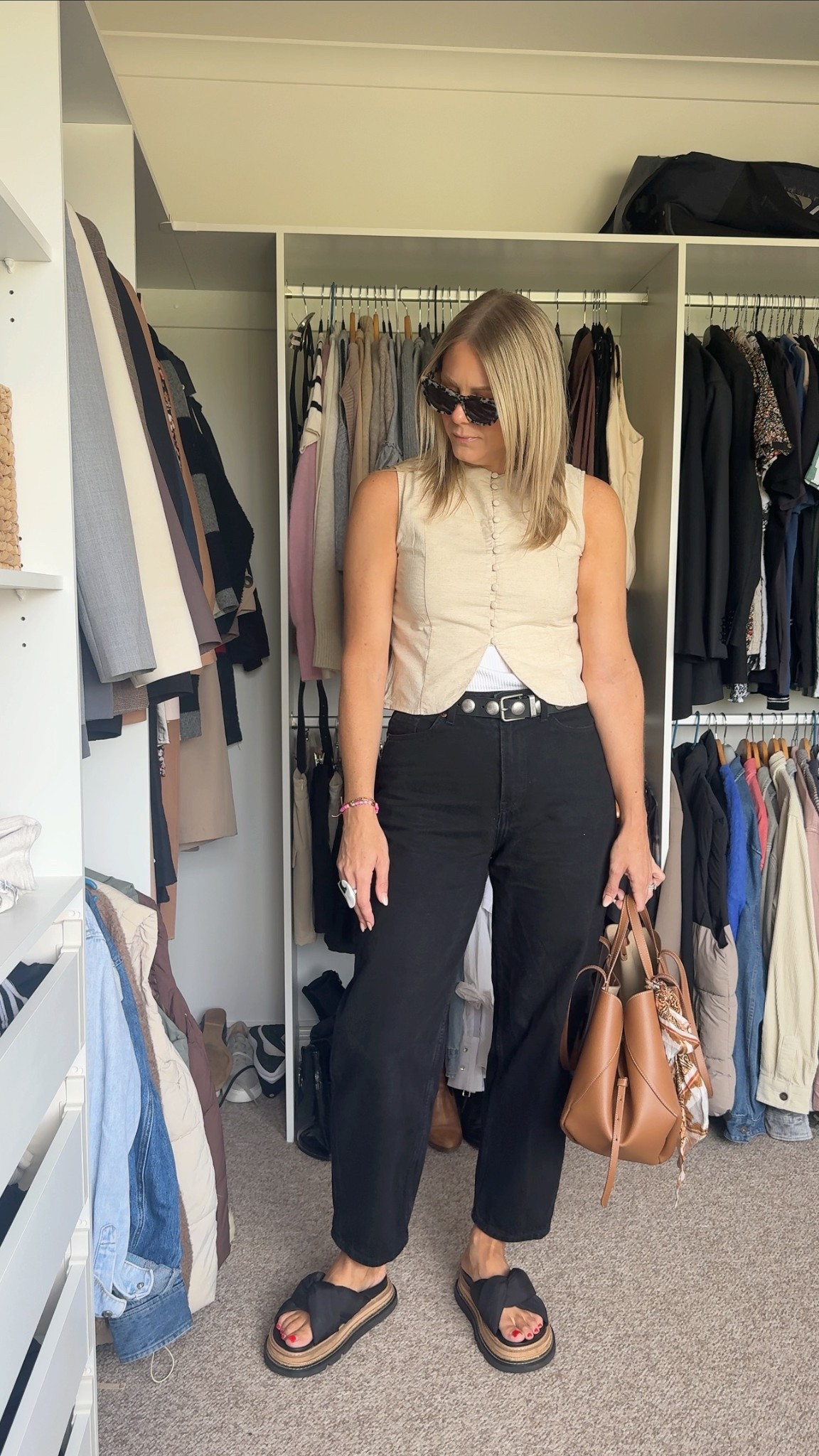 Barrel leg jeans for work 🖤

#LTKstyletip #LTKaustralia #LTKworkwear