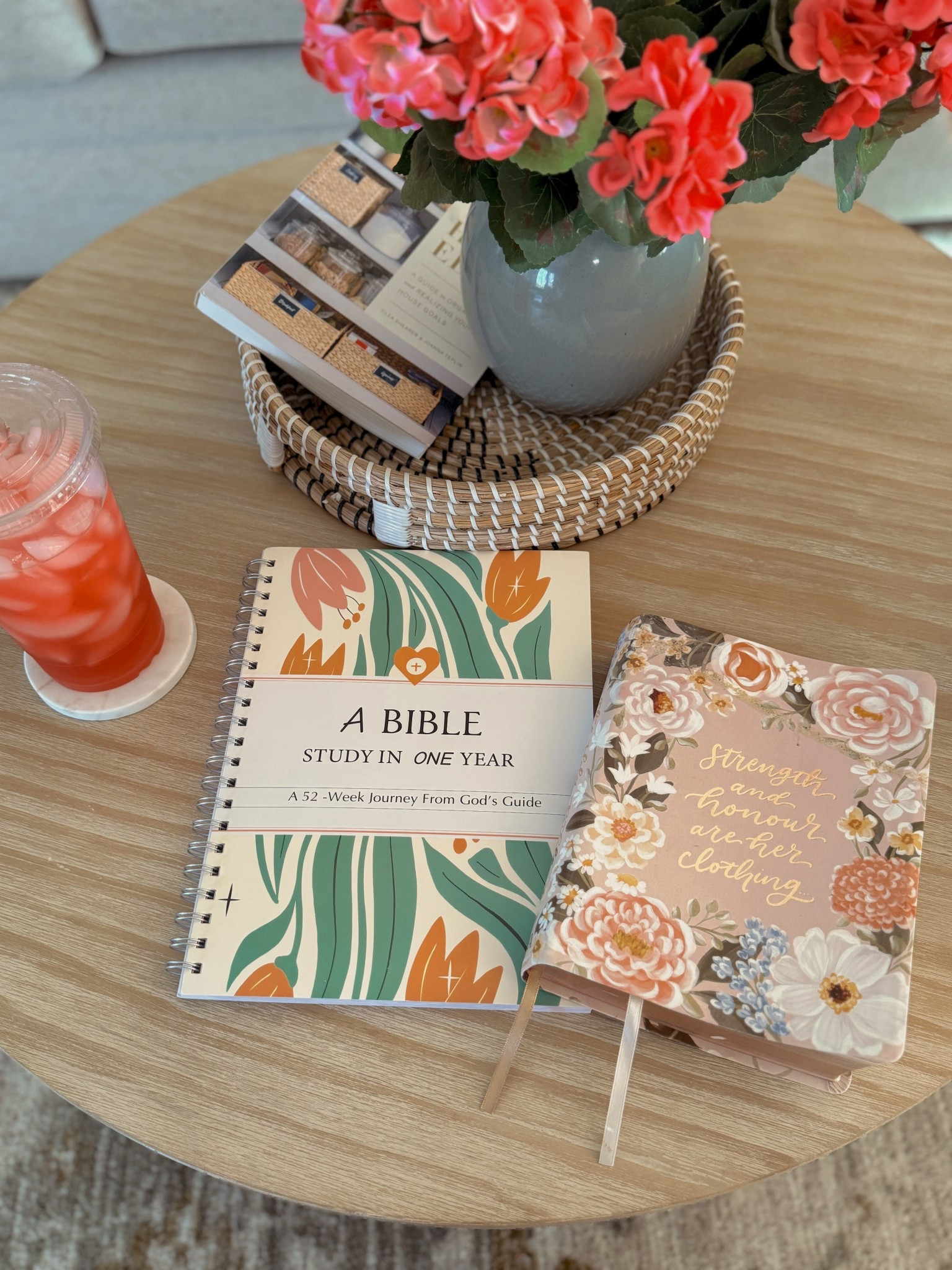 bible + 52 week bible study 