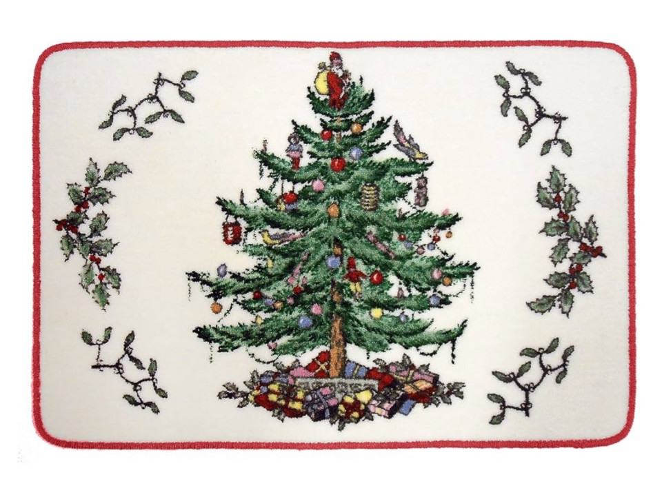Holiday bath mat with Christmas tree

#LTKSeasonal #LTKHome #LTKHoliday
