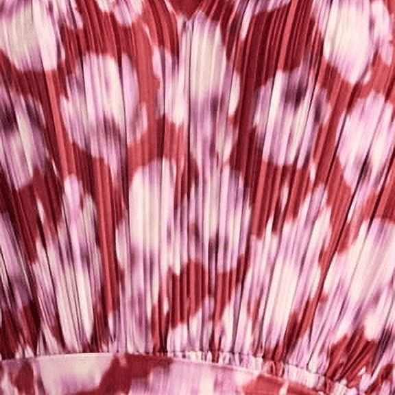 Scoop Women’s Pleated Handkerchief Hem Dress with Long Sleeves, Sizes XS-XXL - Walmart.com | Walmart (US)