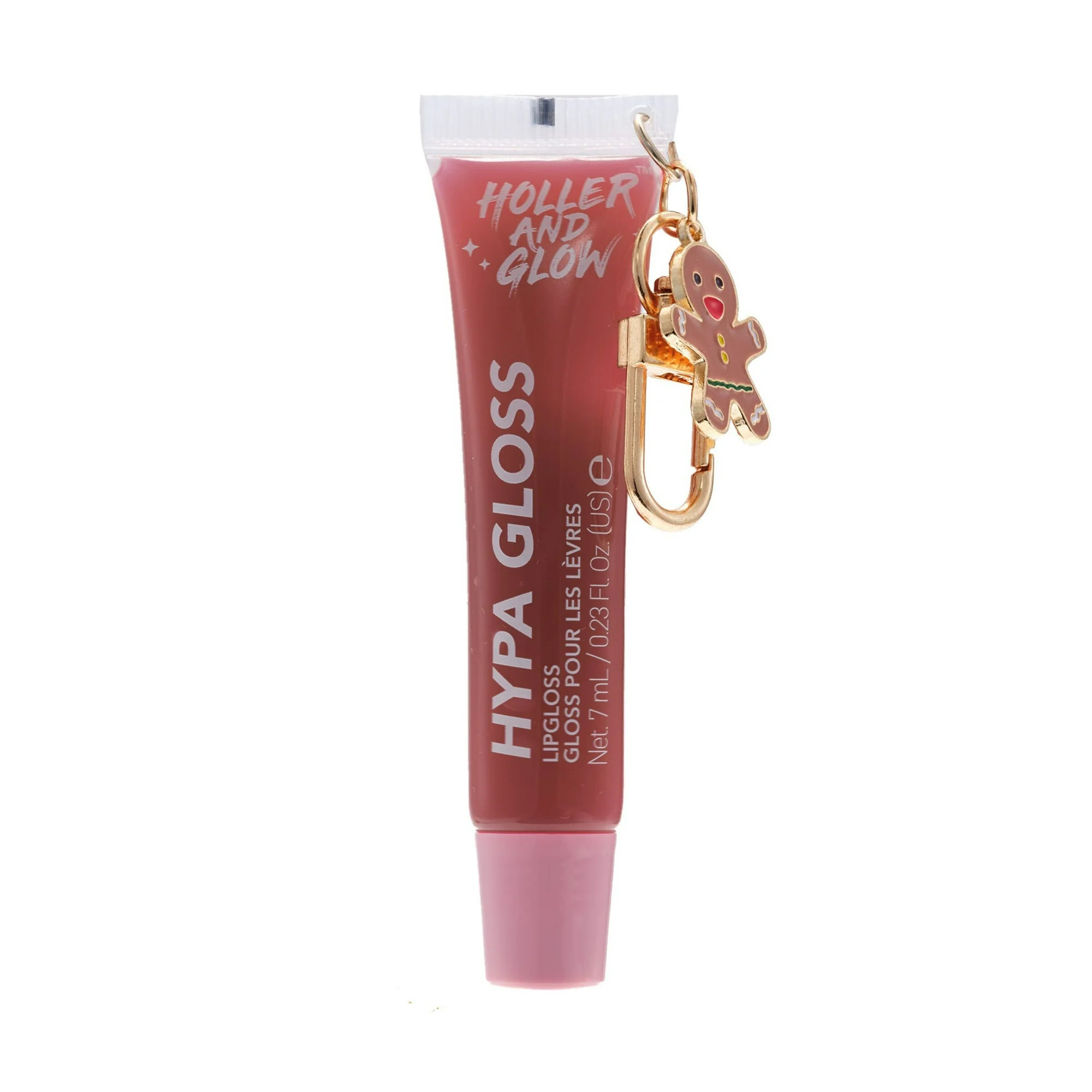 Holler and Glow Limited Edition Hypa Gloss Gingerbread Scented Lip Gloss Key Chain, Gingerbread M... | Walmart (US)