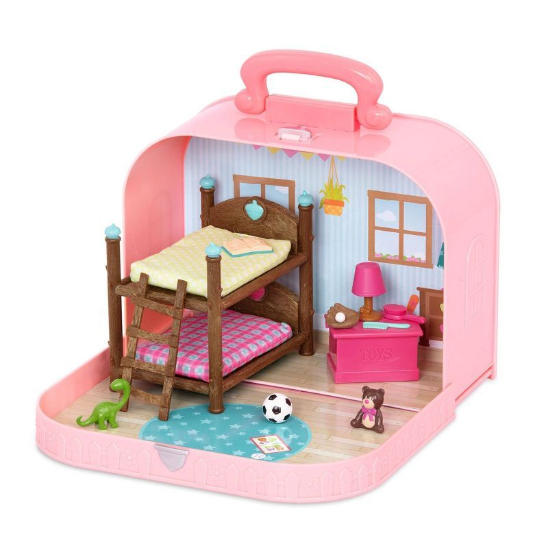 Li'l Woodzeez Bunk Bed Playset in Suitcase | Target