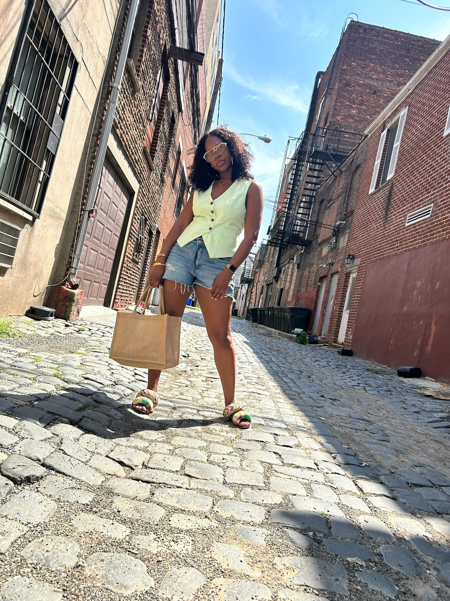 Vest + Denim Shorts
#LTKFindsUnder50

#LTKSeasonal #LTKMidsize