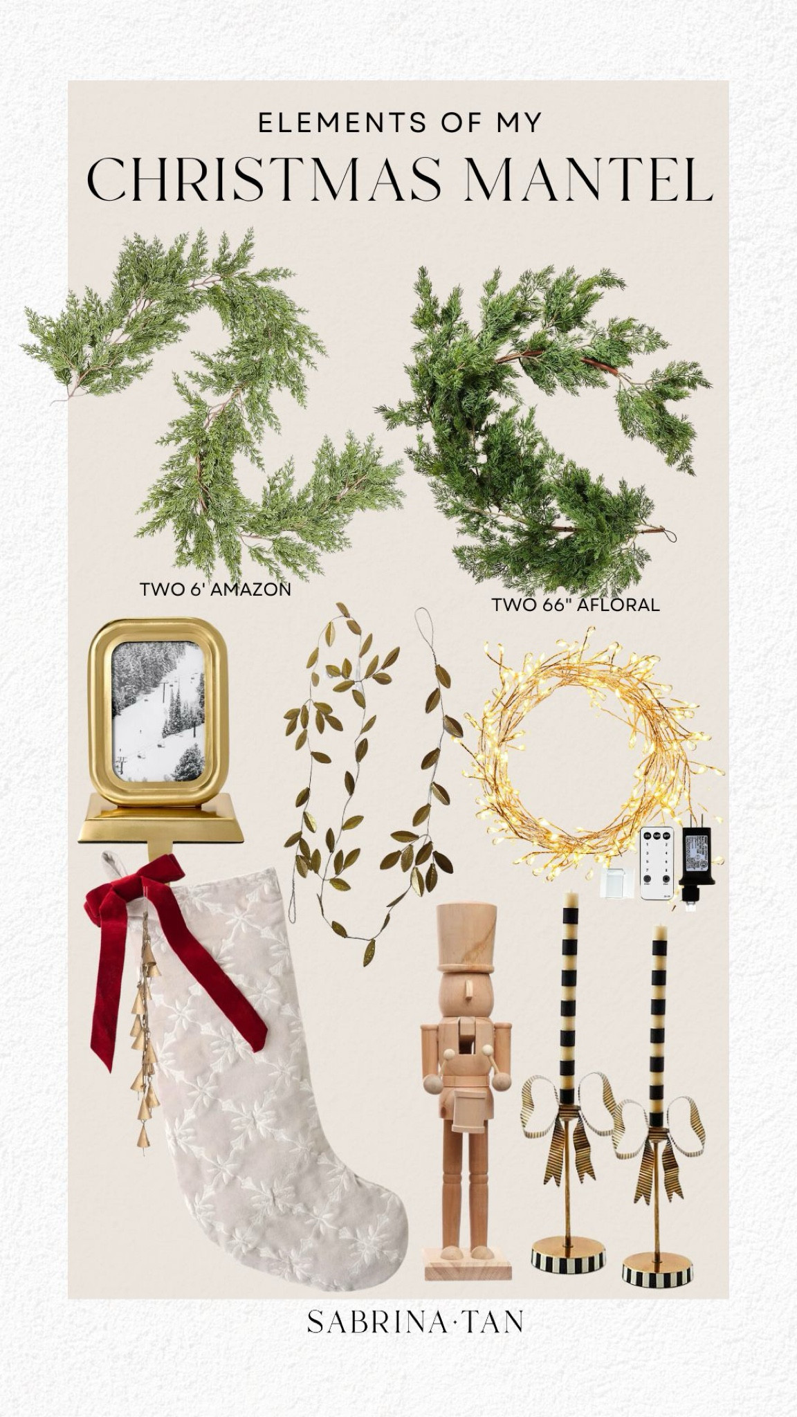 Christmas mantel
Holiday decor
Christmas garland 

#LTKHoliday #LTKHome #LTKSaleAlert