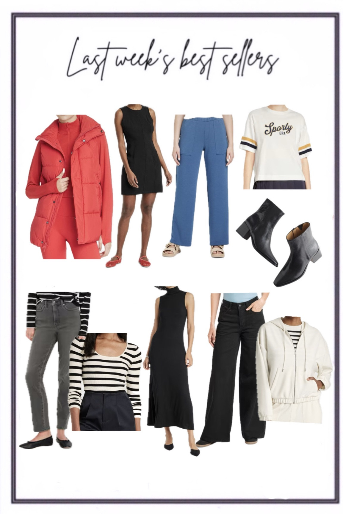 Best sellers 2/10-2/16

#LTKFindsUnder50 #LTKSaleAlert #LTKSeasonal