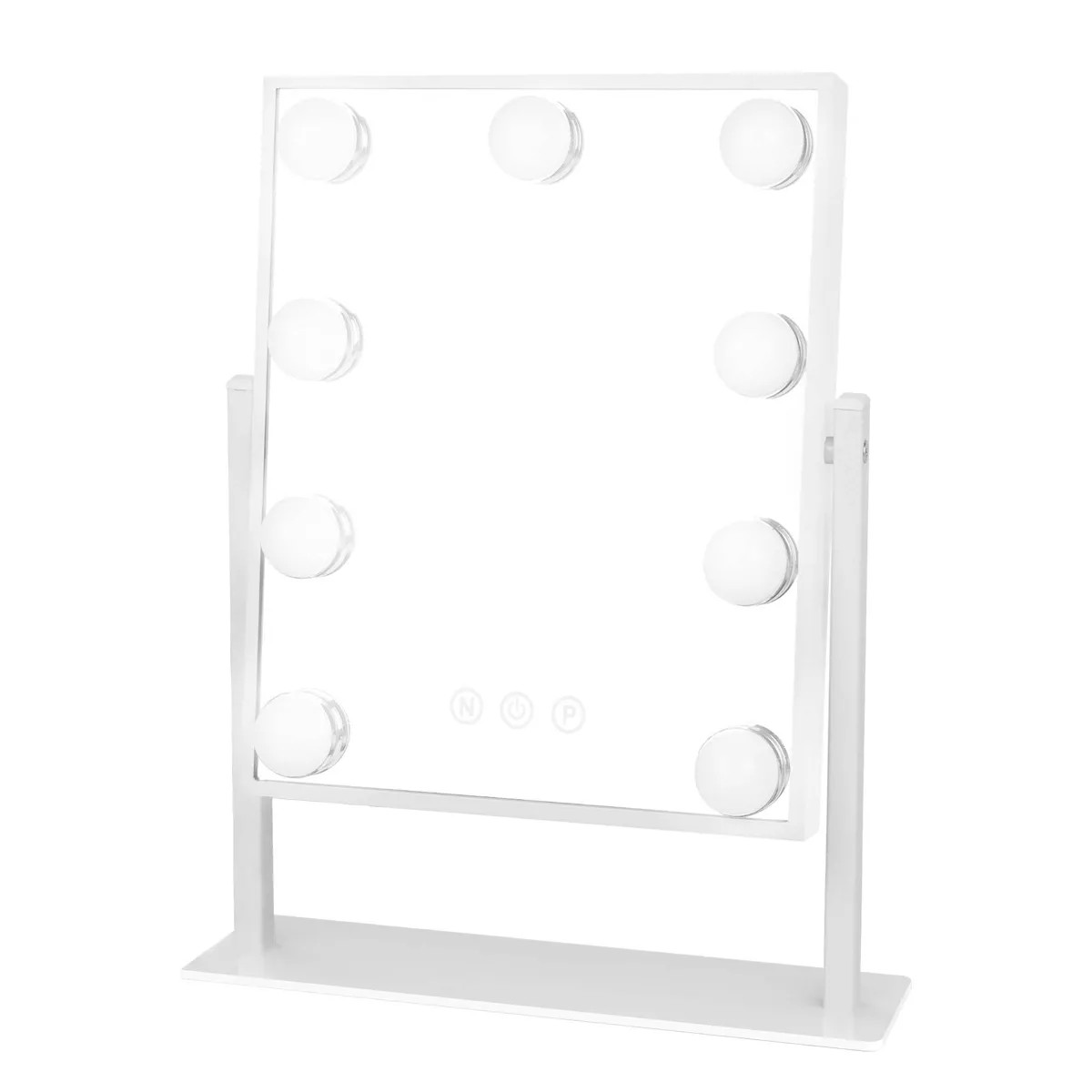 FUN DAY 12.135" x 14.75" 9-LED Bathroom Vanity Mirror White | Target