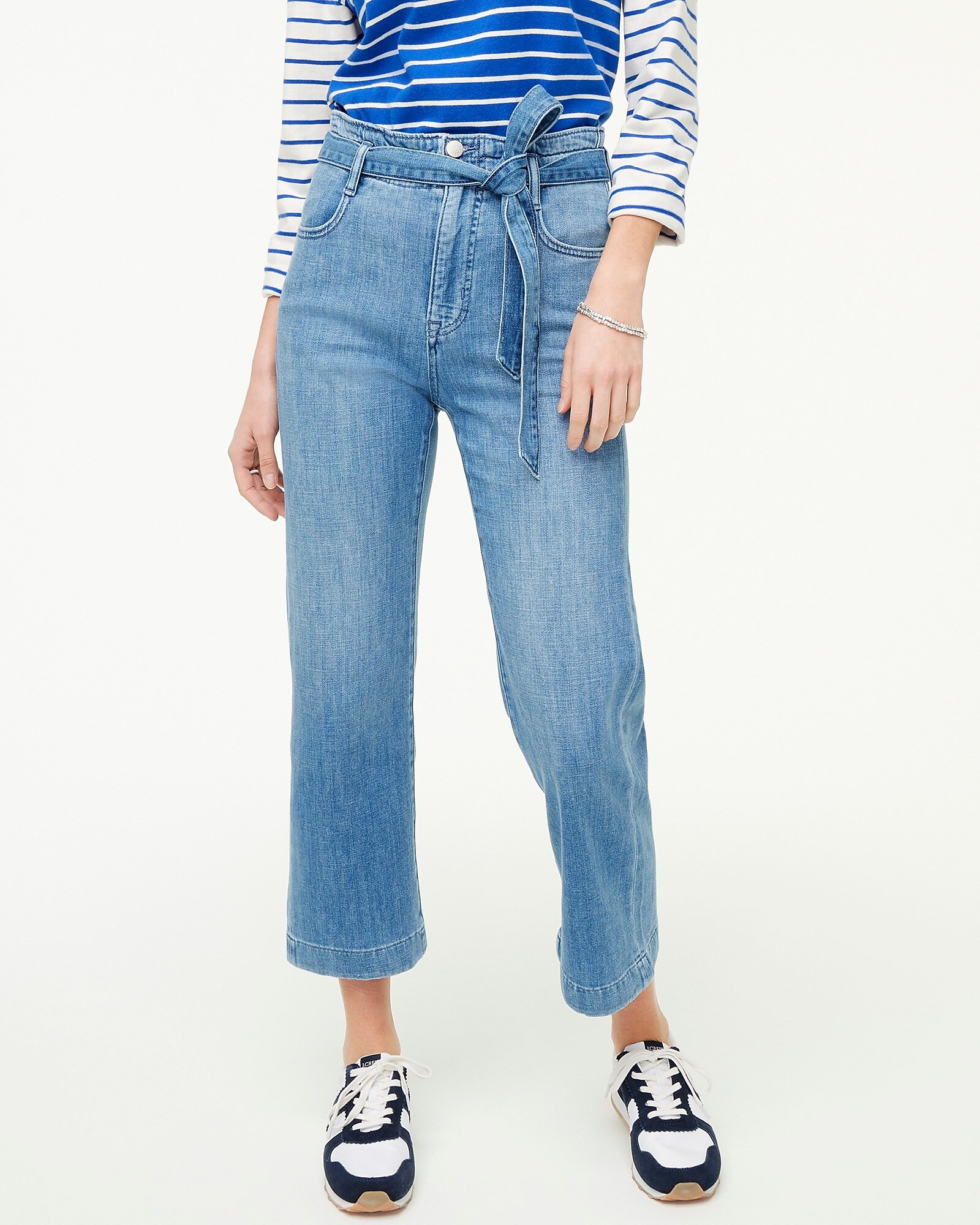 Paper-bag jean in signature stretch | J.Crew Factory