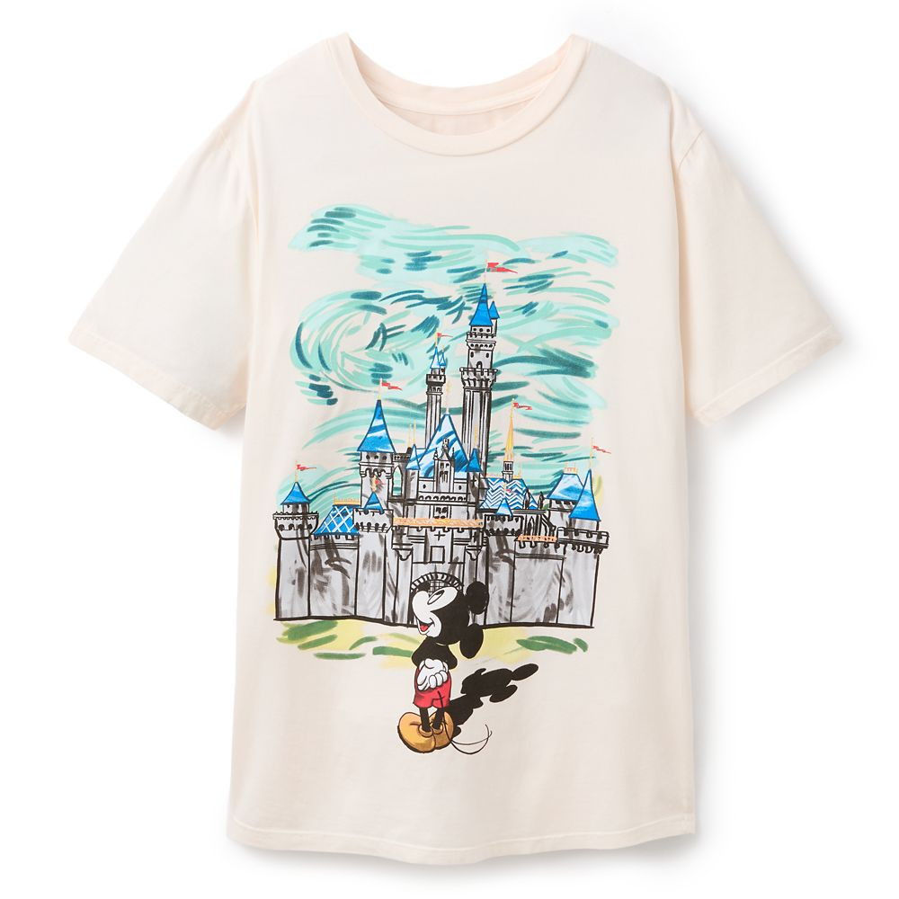 Mickey Mouse and Sleeping Beauty Castle T-Shirt for Adults – Disneyland | Disney Store