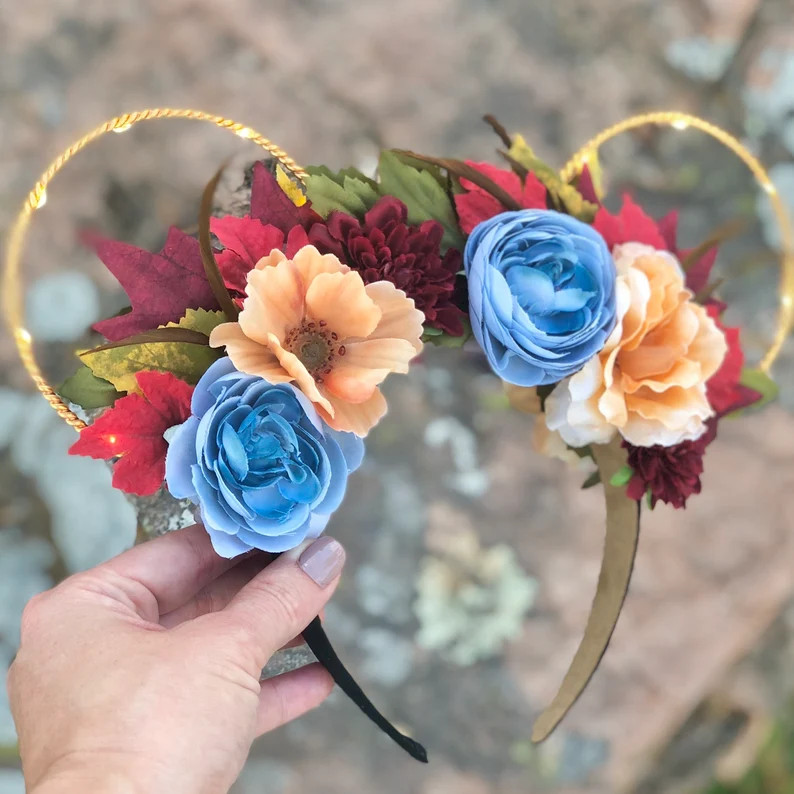 Paint With All the Colors / Pocahontas / Mouse Ears / Fall Ears - Etsy | Etsy (US)