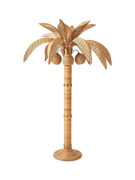 Loving this palm beach style rattan palm floor lamp. Get 20% off use code SPLASH

#LTKhome #LTKsalealert #LTKSeasonal