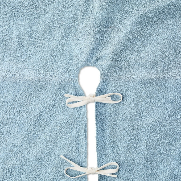 Christmas Tree Skirt with Pom-Poms, Blue, 48", by Holiday Time | Walmart (US)