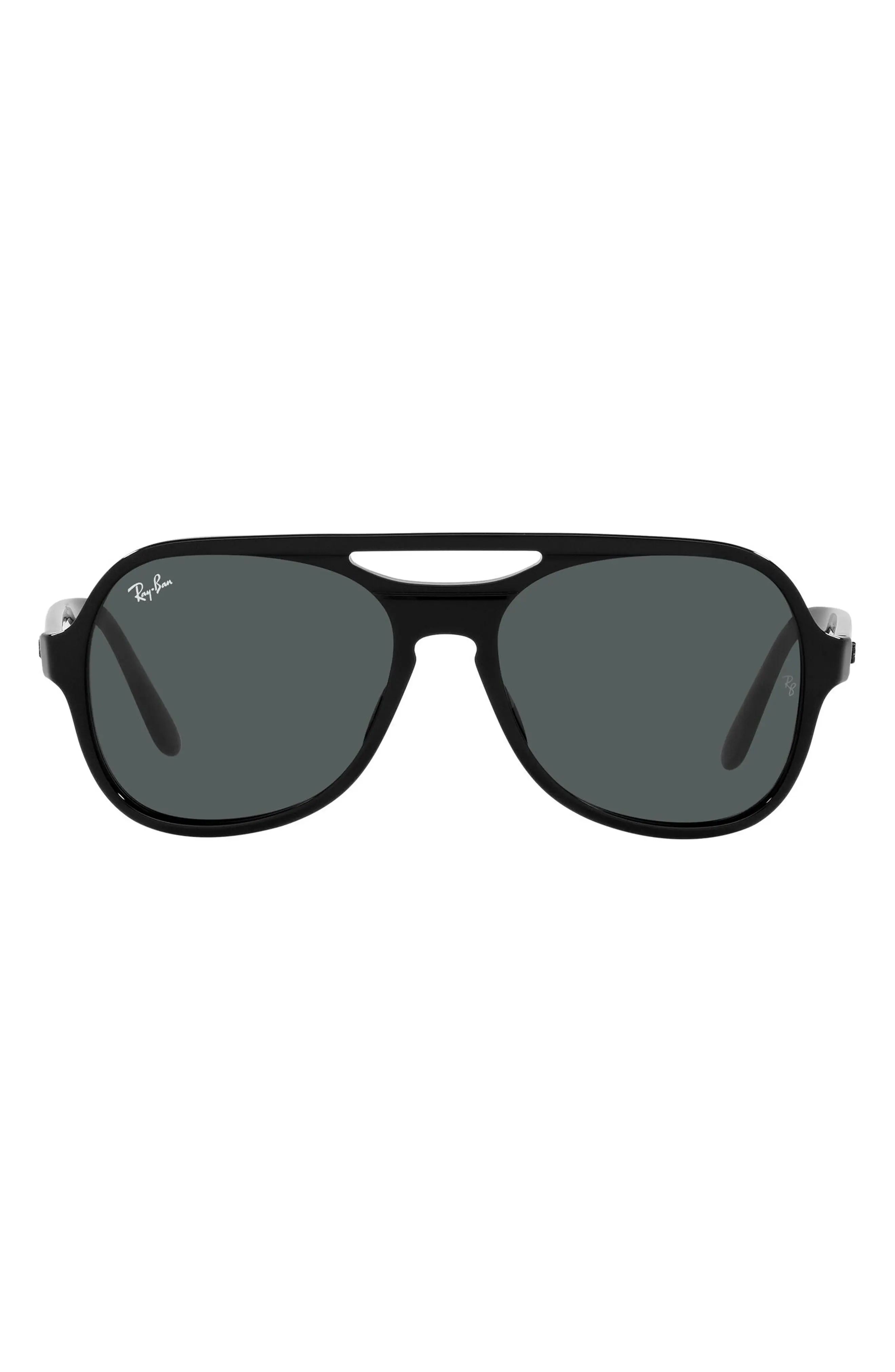 Ray-Ban 58mm Aviator Sunglasses in Black at Nordstrom | Nordstrom