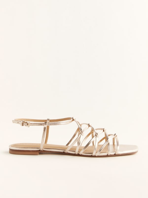 Monaco Knotted Sandal | Reformation (Global)