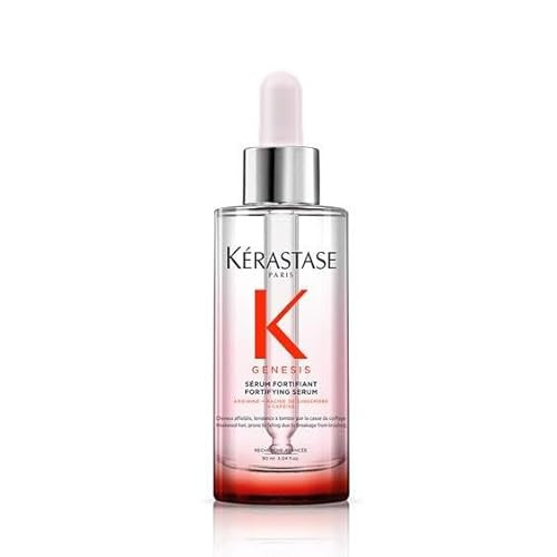 Kerastase Genesis Hair Serum - Prevents Hair Fall from Brushing, Strengthens Weak Hair, Enriched with Ginger & Caffeine, 97% Less Breakage, 3.04 Fl Oz | Amazon (US)