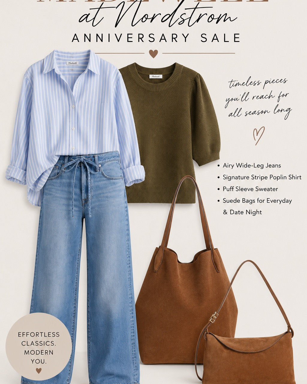 One of my favorite brands is officially part of the Nordstrom Anniversary Sale and I’m trying to convince myself I don’t need everything. 😅

#NordstromAnniversarySale #Madewell #LTKCreator #LTKStyle #FallStyle #CapsuleWardrobe #TimelessStyle #EverydayStyle #Over50Style #StyleOver50 #DenimStyle #SuedeTrend #NordstromFinds

#LTKSaleAlert #LTKOver40 #LTKMidsize