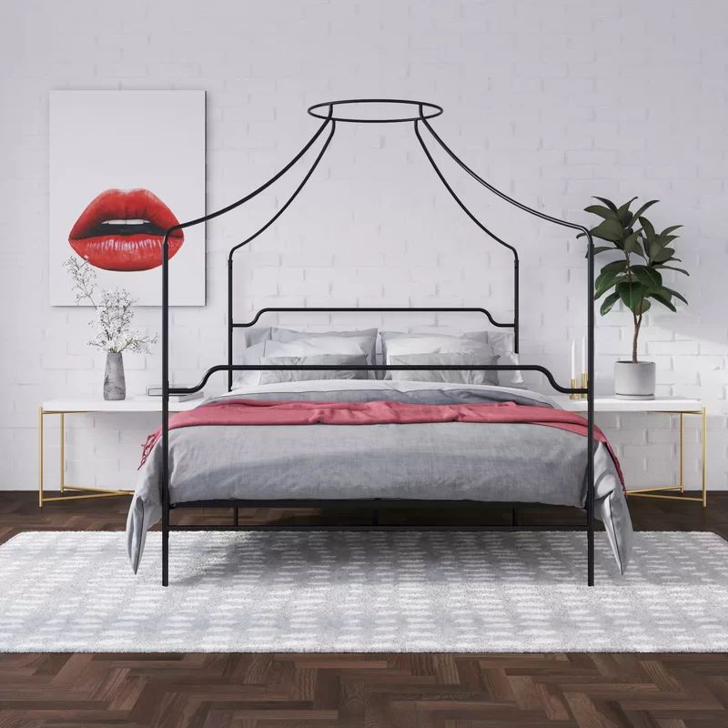 Camilla Metal Canopy Bed | Wayfair North America