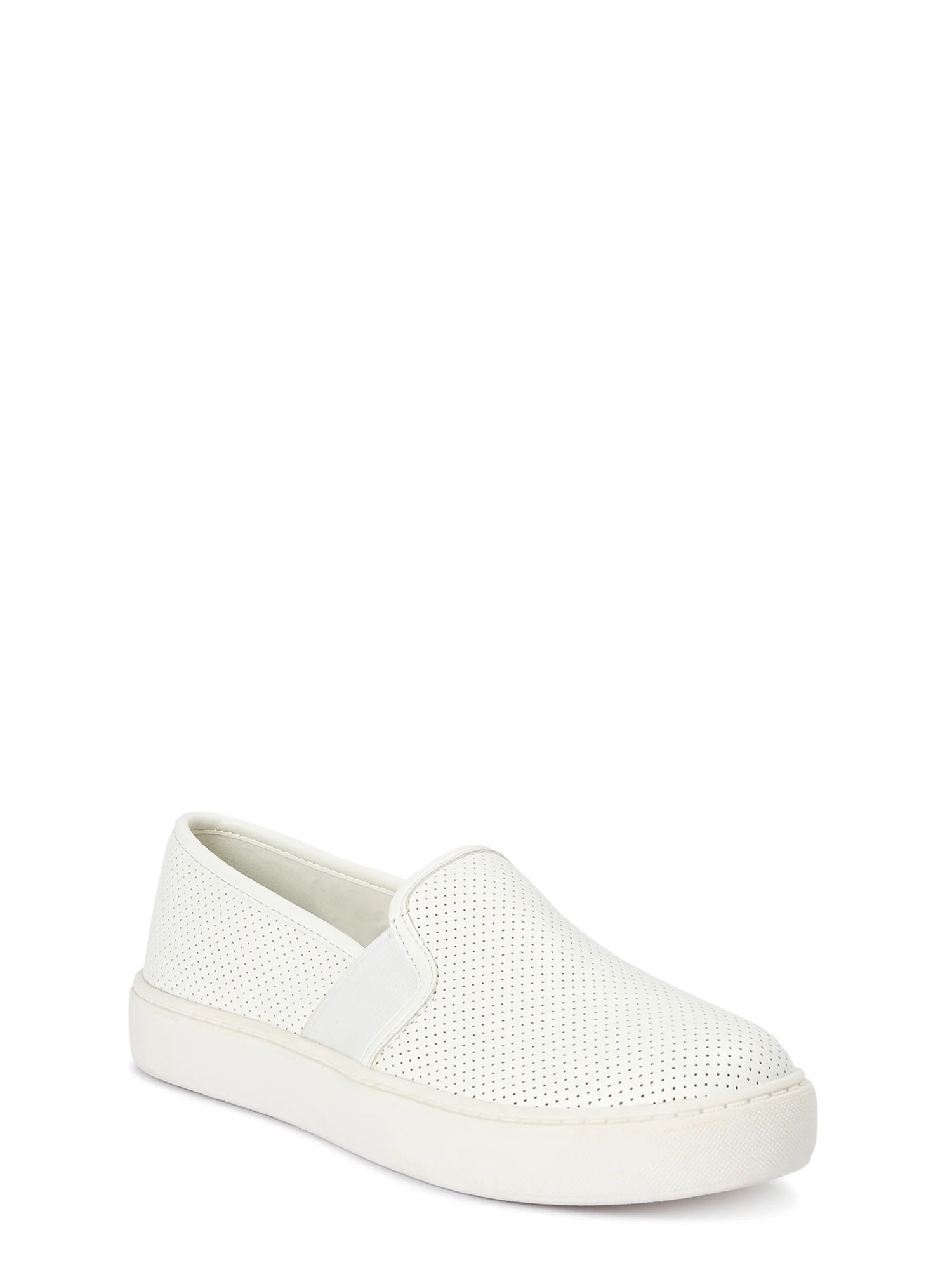 Time and Tru Twin Gore Slip On Shoe (Women's) (Wide Width Available) | Walmart (US)