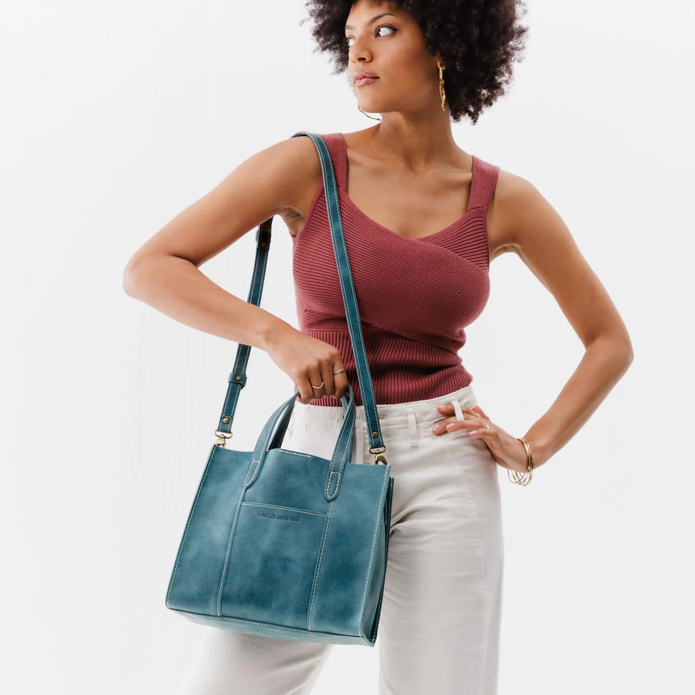 'Almost Perfect' Lola Crossbody Tote | Portland Leather Goods | Portland Leather Goods (US)