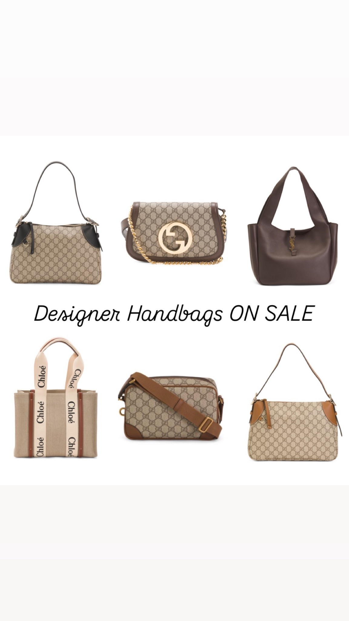 Gucci, Chloe, YSL on sale!! 

#LTKSaleAlert #LTKMothersDay #LTKmomlife