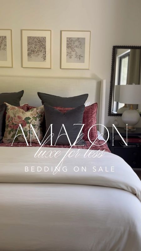 My follower favorite Amazon duvet cover and velvet quilt are both currently on sale! I have the color 02-Linen and Plum! Also linking my all seasons insert that fits perfectly into the duvet — I ordered the same size for both! 

#LTKfindsunder50 #LTKhome #LTKsalealert