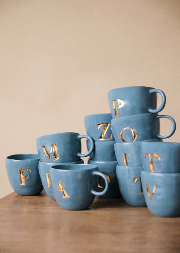 Sézane Maison - Blue Appolline Mug | Sezane Paris