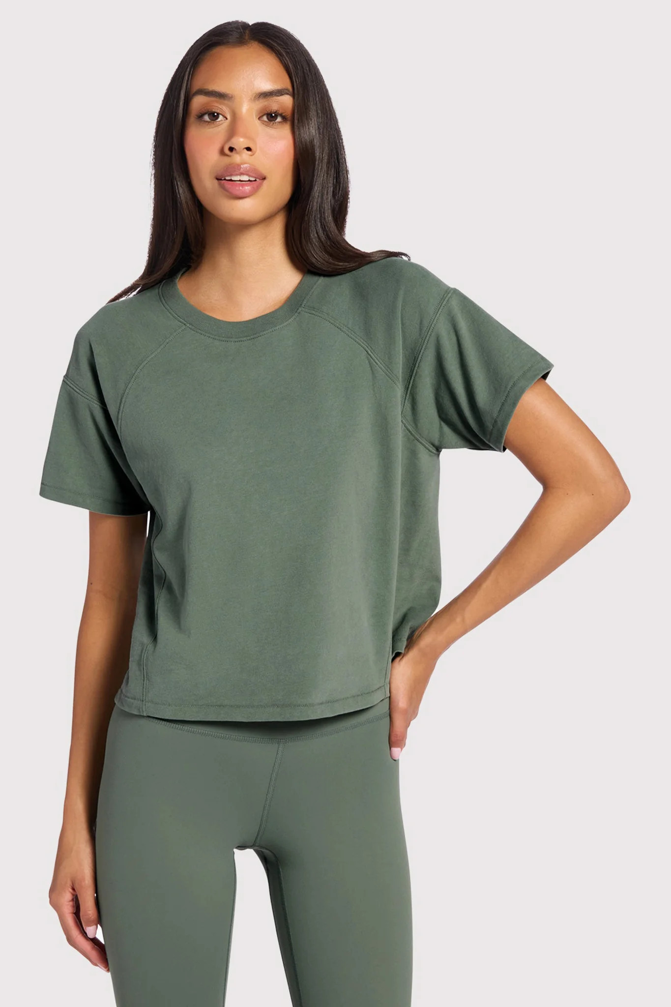 Steady Seamed Tee | White | Nuuds US