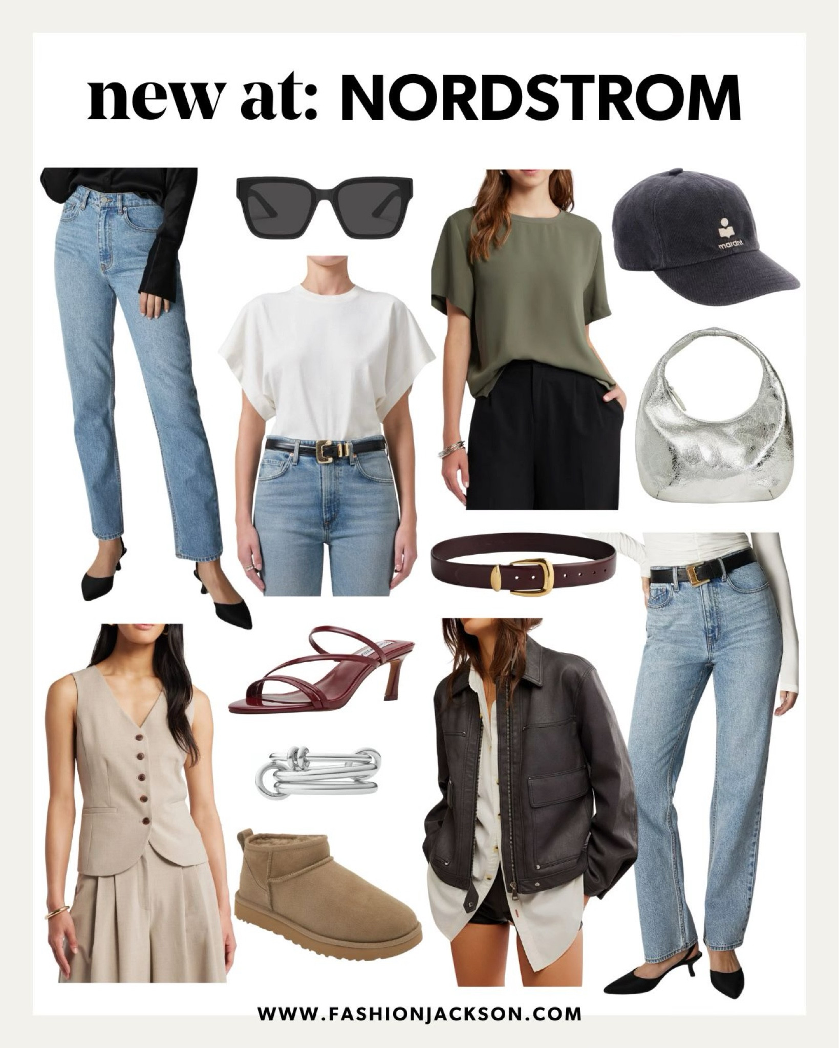 New arrivals at @nordstrom. Almost everything under $200! #fallfashion #falloutfit #denim #leatherjacket #bomber #uggs #under200 #fashionjackson #ad #nordstrom

#LTKSeasonal #LTKFindsUnder50 #LTKFindsUnder100