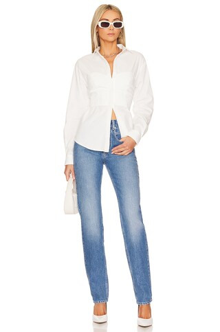 Capture Corset Top in Milk | Revolve Clothing (Global)