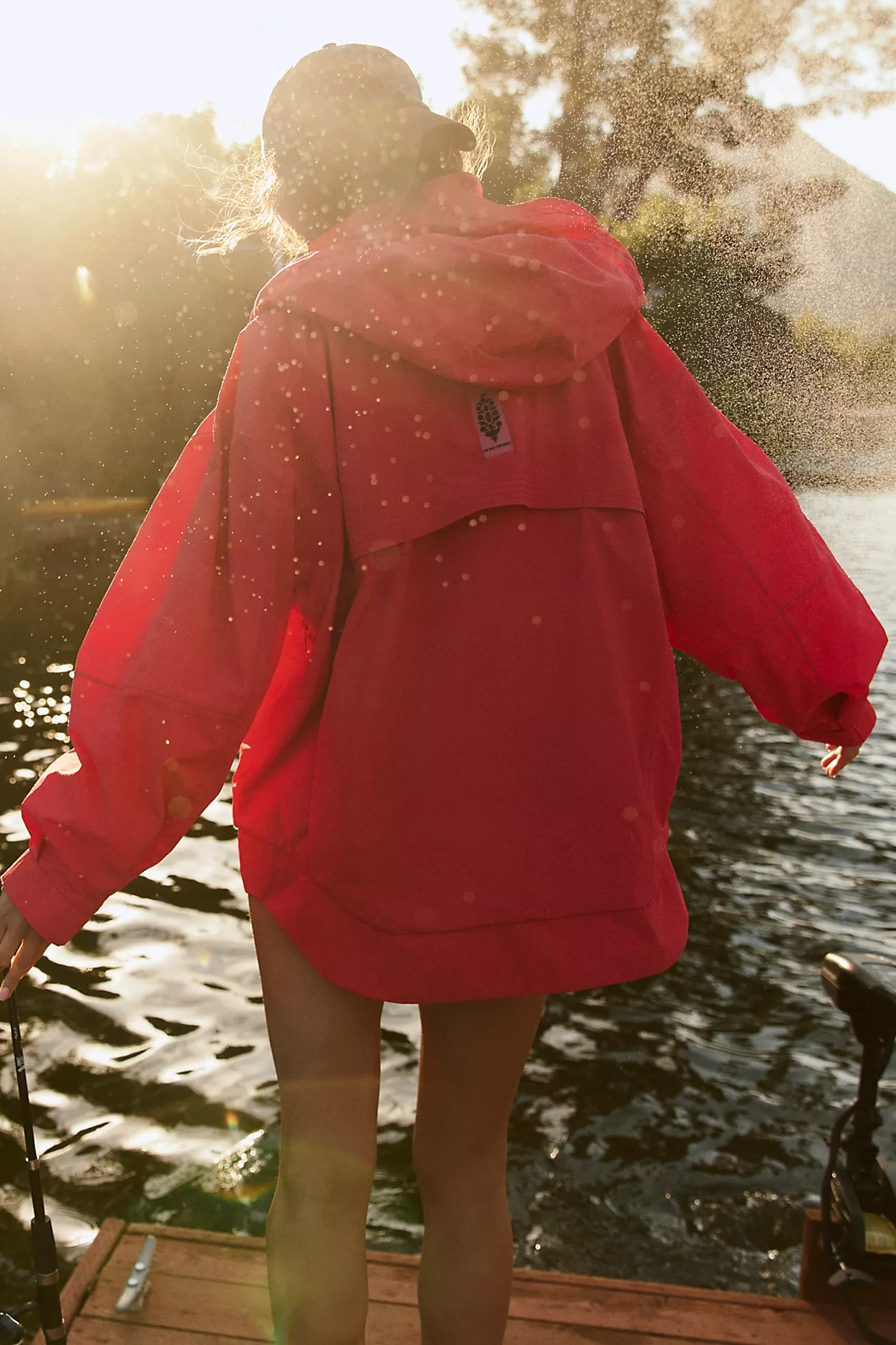 Singin' In The Rain Packable Waterproof Pullover | Free People (UK)