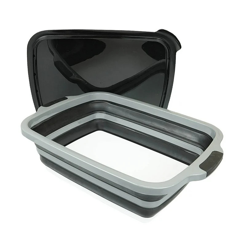 DripEz XL BBQ Prep Tub w/ Black Lid and Built-in Cutting Board TUBLDXL-12-BL | Walmart (US)