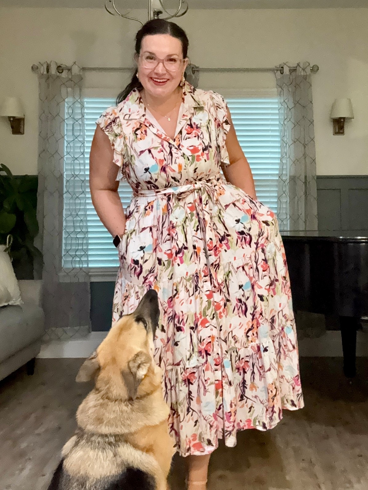 Dress from Belk. Dog not for sale  

#LTKWorkwear #LTKFindsUnder50 #LTKSeasonal