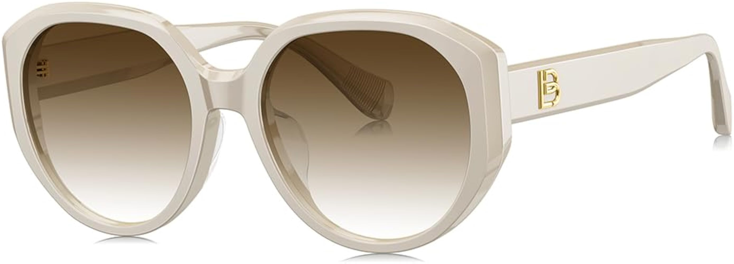 BOLON Women Lady Trendy Elegant Round Polarized Sunglasses BL3130 Ginza 55mm, Exclusive Eyewear B... | Amazon (US)