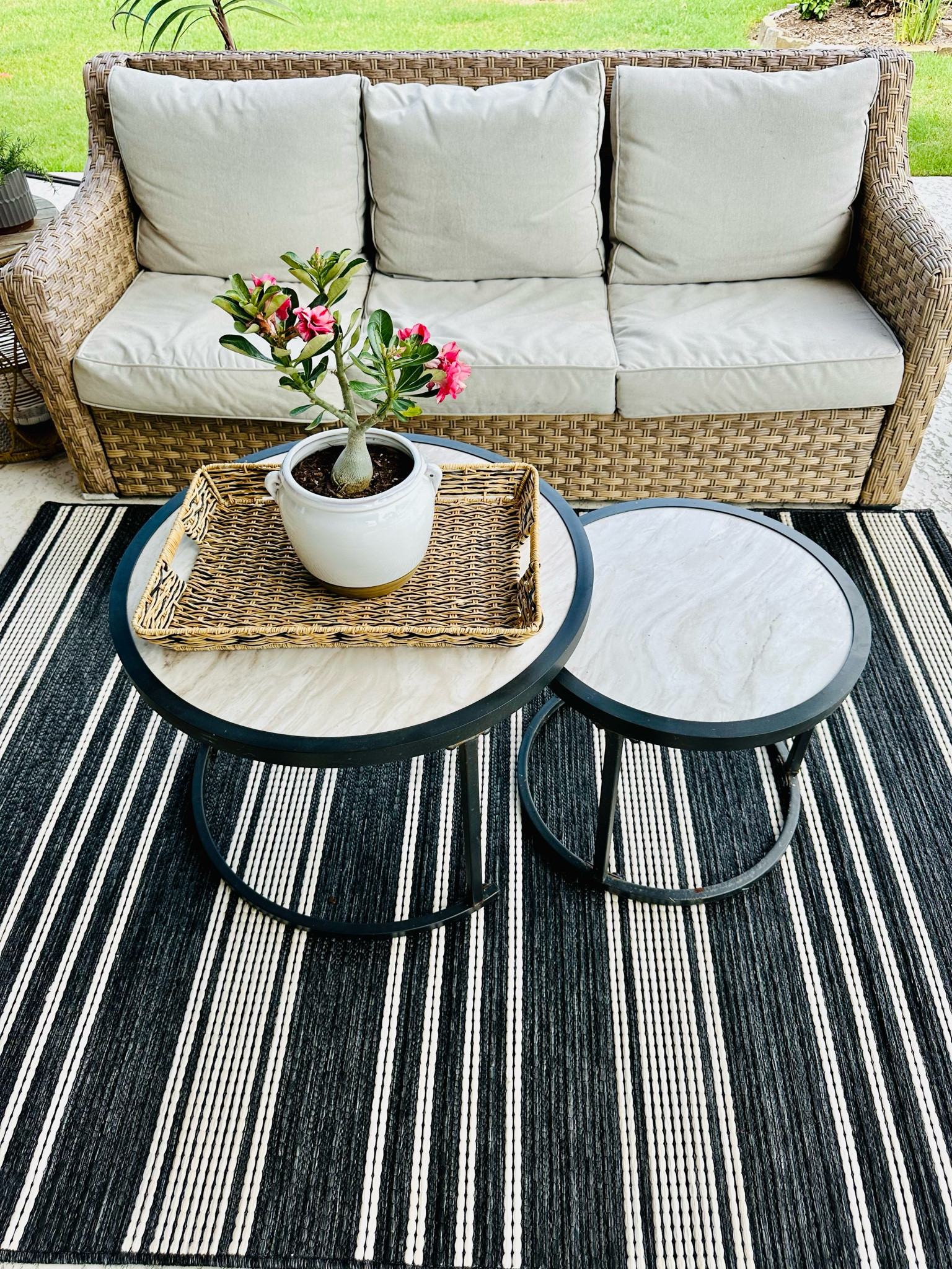 The best Walmart rug I’ve bought to date!!! Love me some @walmart patio finds 😍 

#LTKSeasonal #LTKHome