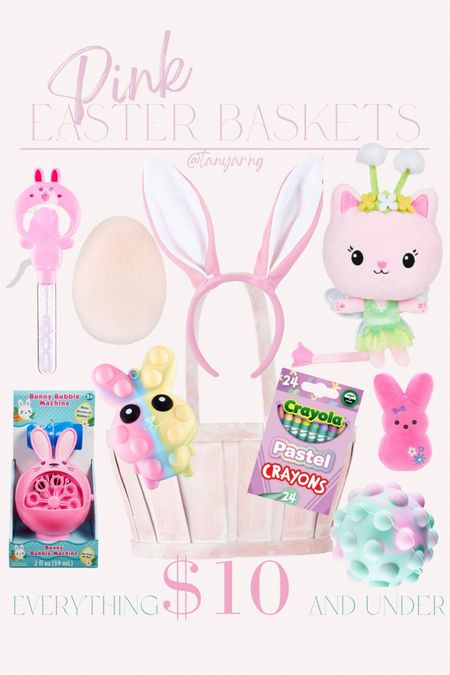 Pink Easter Baskets | walmart finds -| $10 and under 

#LTKSeasonal #LTKunder50 #LTKkids