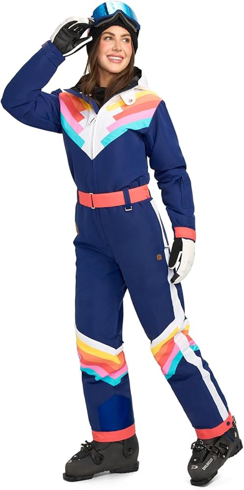 Tipsy Elves Snow Suits for Women - Retro Cute Women’s Insulated Ski Suit - Warm Waterproof Wint... | Amazon (US)