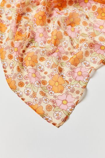 Retro Floral Sarong | Urban Outfitters (US and RoW)