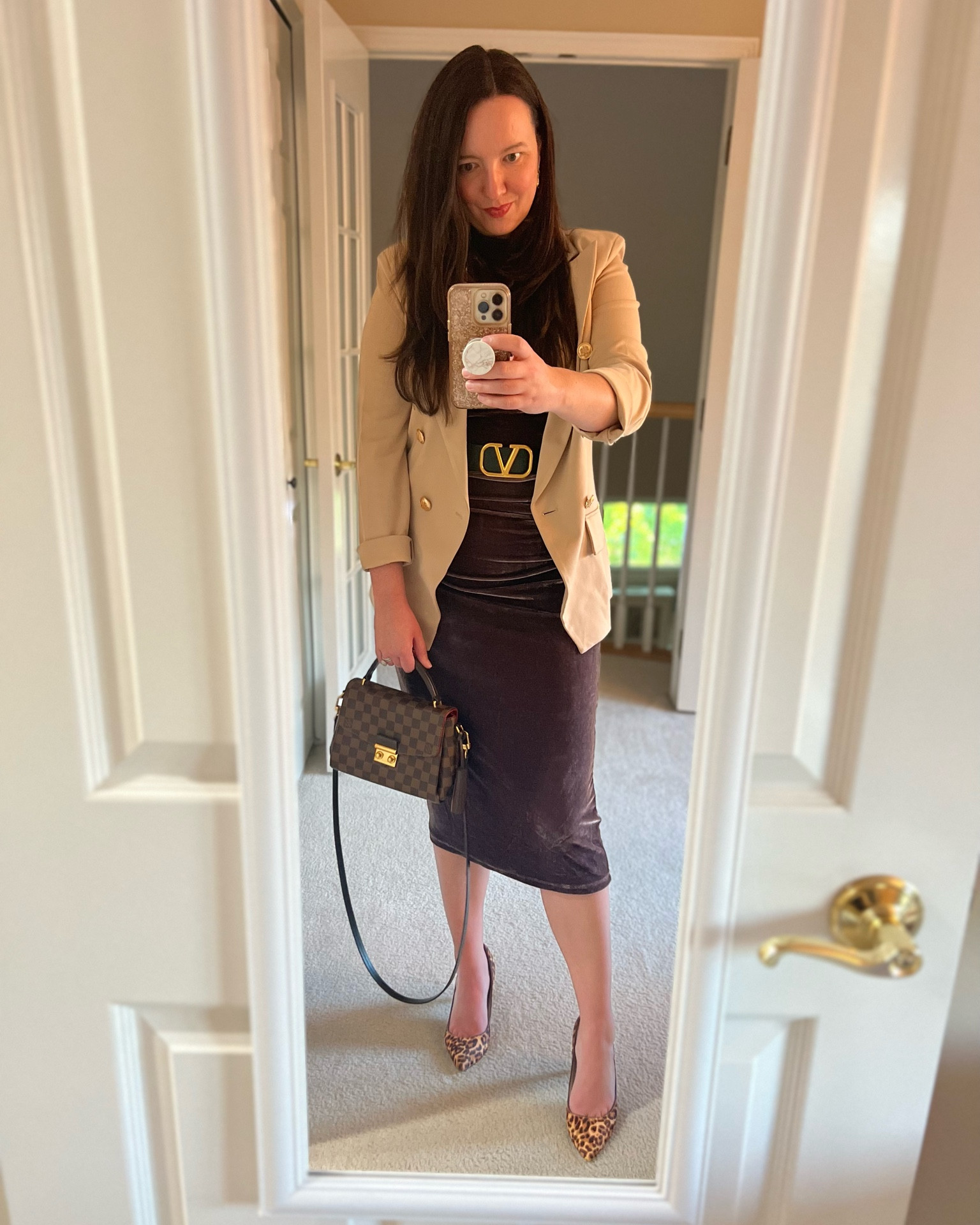 Fall vibes 🍁🍂

Love this velvet dress so much!  Such a great find from Target!  Also comes in an off-black color.  Fits true to size - I’m wearing a medium.  Super stretchy fabric with flattering ruching!  Paired with my favorite blazer from Walmart that comes in many colors, which also fits true to size - wearing a medium.  Lots of stretch in it as well!  Give me comfortable chic pieces only, please!

#LTKworkwear #LTKstyletip #LTKSeasonal